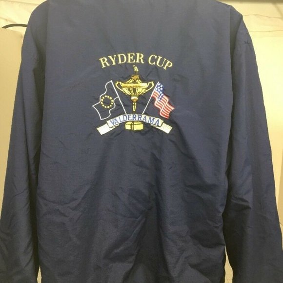 PGA Ryder Cup Valderama Jacket Imprintables By Wes - Picture 5 of 8